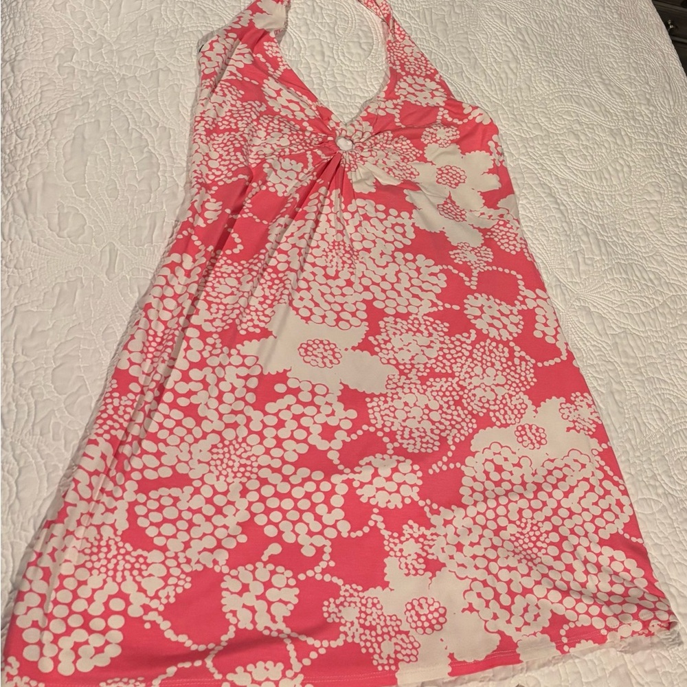 Laundry by Design Pink and White Floral Dress